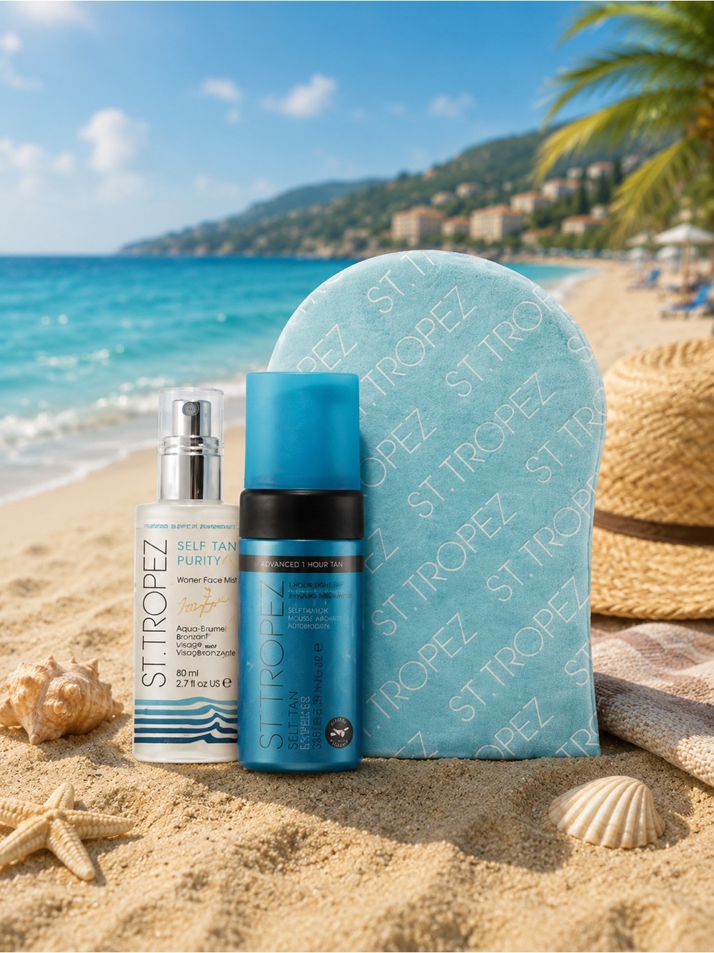 St. Tropez x Ashley Graham Golden Getaway tanning kit